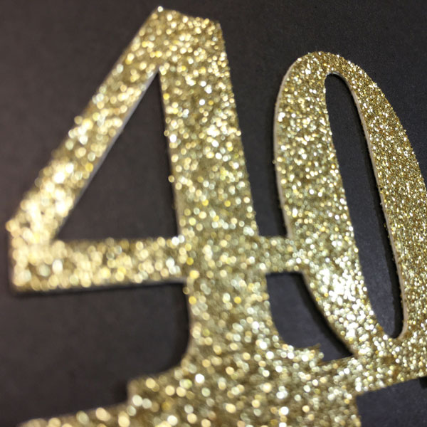 40, l'Ultime F Word 40e Anniversaire Cake Topper