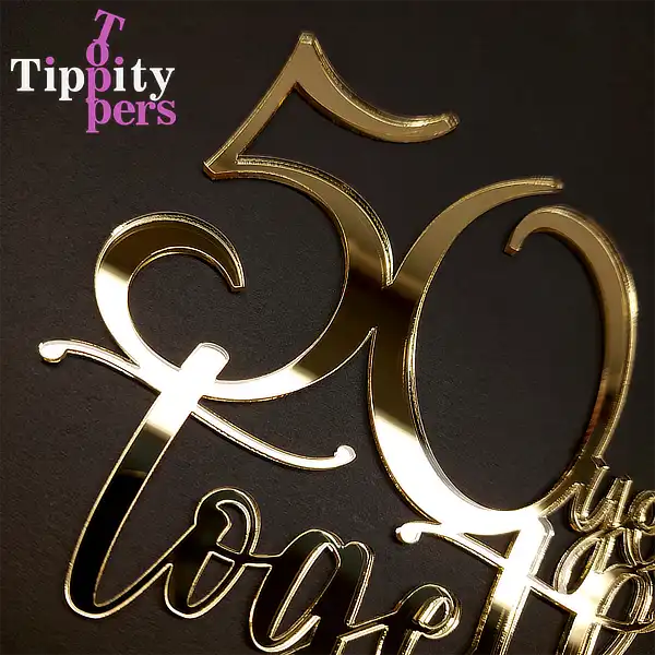 Cake Topper pour le 50e anniversaire de mariage
