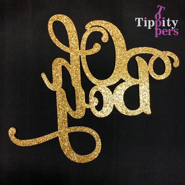 Oh Boy Baby shower cake topper
