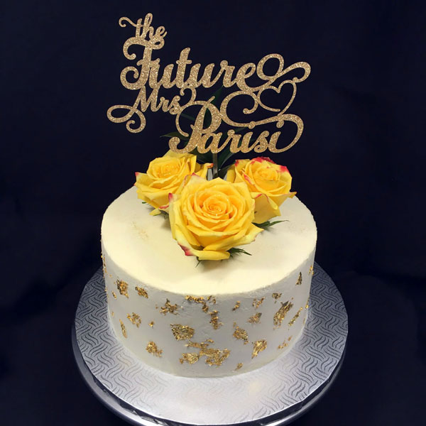 The Future Mrs Cake Topper Pour Bridal Shower