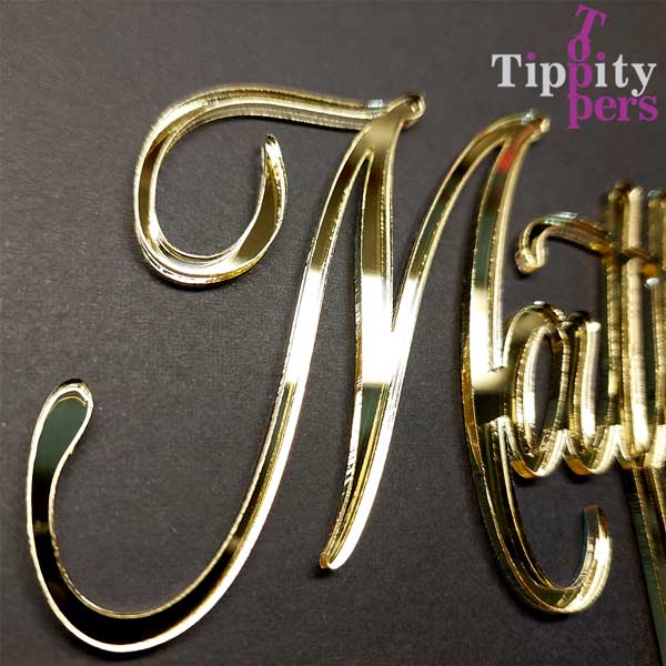 Custom acrylic Cake topper for first Communion with cross charm