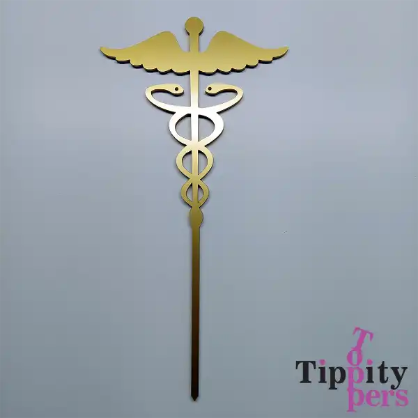 Custom Acrylic Cake topper for graduation cake personalized with Name