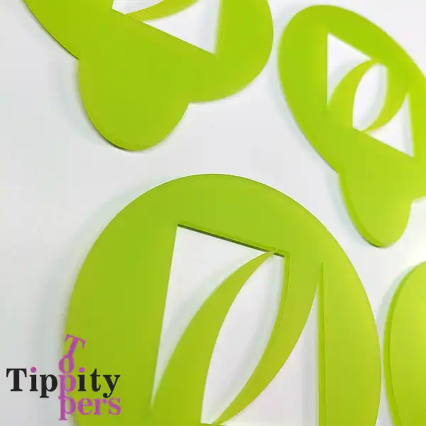 Customizable Acrylic coffee stencils