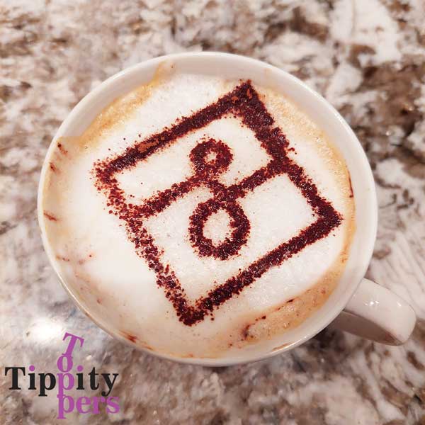 Personalized Acrylic Coffee stencils