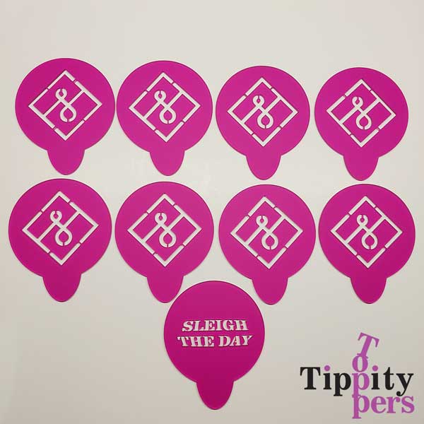 Custom Acrylic stencils for coffee decorations