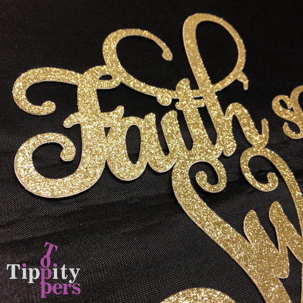 Sweet Sixteen Cake Topper personnalisé