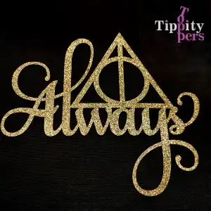 Always Harry Potter Cake Topper