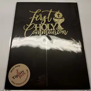 First Communion Cake Topper