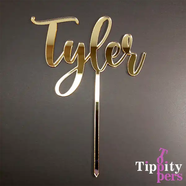 Cake Topper en Acrylique Personnalisé Pour Baptême